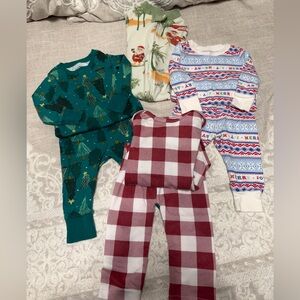 Christmas pj bundle 3-6 month/ 6-12 month
